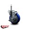 Service Caster Regency 460UCRTCSTRB Replacement Caster with Brake REG-SCC-GR20S414-PPUB-BLUE-TLB-845 - alternate 2